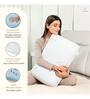 Orthopedic Ventilated Cooling Gel Infused 24 x 16 Inch Pillow with Removable Cover