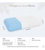 Orthopedic Ventilated Cooling Gel Infused 24 x 16 Inch Pillow with Removable Cover