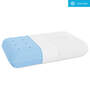 Orthopedic Ventilated Cooling Gel Infused 24 x 16 Inch Pillow with Removable Cover
