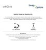 Orthorest Dual Comfort 72x72x8 Inches Foam King Bed Mattress