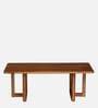 Ortrand Acacia Wood Coffee Table In Natural Finish