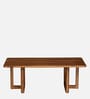 Ortrand Acacia Wood Coffee Table In Natural Finish