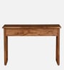 Ortrand Acacia Wood Console Table In Natural Finish