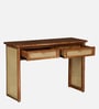Ortrand Acacia Wood Console Table In Natural Finish