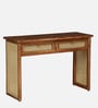 Ortrand Acacia Wood Console Table In Natural Finish
