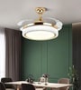 Orva Smart Fan French Gold Metal + Acrylic , Google & Alexa Remote & App Control