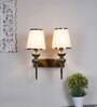 Orviora Gold Iron Wall Light  | E27 holder | without Bulb |  Eliante