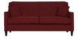 Oscar 3 Seater Sofa in Garnet Red Colour