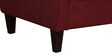 Oscar 3 Seater Sofa in Garnet Red Colour