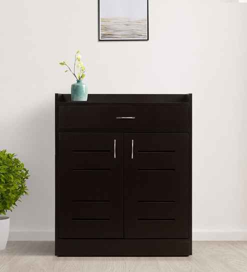 Oslo Shoe Cabinet in Wenge Matte Finish