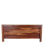 Osage Sheesham Wood Platform Queen Size Bed in Walnut Finish