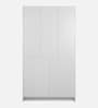 Oscar 2 Door Wardrobe In White & Wenge Finish