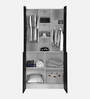 Oscar 2 Door Wardrobe In White & Wenge Finish