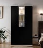 Oscar 2 Door Wardrobe In White & Wenge Finish