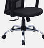 Nagisa Ergonomic Chair With Adjustable Handle, Lumbar Support And Neck Rest In Black Colour