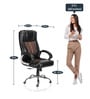 Oscar High Back Executive Chair in Black Colour