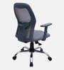 Yuzuki Ergonomic Chair With Adjustable Handle And  Lumbar Support In Grey Colour