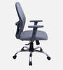 Yuzuki Ergonomic Chair With Adjustable Handle And  Lumbar Support In Grey Colour