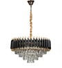 Modena Black Crystal Empire Chandelier