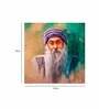OSHO Oil Paint Art 24"x24" Stretched and Framed in Teakwood Art Print