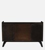Osip Mango Wood Bar Cabinet In American Walnut Finish