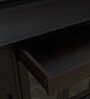 Osip Mango Wood Bar Cabinet In American Walnut Finish