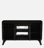Osip Mango Wood Bar Cabinet In American Walnut Finish