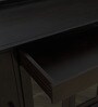 Osip Mango Wood Bar Cabinet In American Walnut Finish