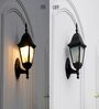 Oslo Black Outdoor Wall Light