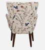 Oslo Fabric Wing Chair In Multicolour