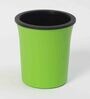 Plastic Green Desk Pots