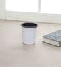 Plastic White Desk Pots