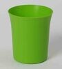 Plastic Green Desk Pots