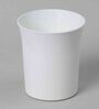 Plastic White Desk Pots