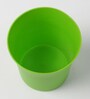 Plastic Green Desk Pots