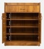 Oslo Shoe Cabinet in Tan Matte Finish