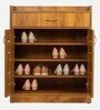 Oslo Shoe Cabinet in Tan Matte Finish