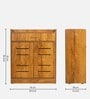 Oslo Shoe Cabinet in Tan Matte Finish