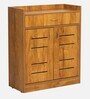Oslo Shoe Cabinet in Tan Matte Finish