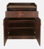 Oslo Shoe Cabinet in Walnut Finish
