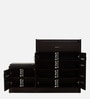 Molde Shoe Rack with Seating in Wenge Matte Finish