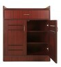 Oslo Shoe Cabinet in Rose Wood Finish