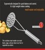 Oslo Stainless Steel Silver 1 Piece Masher