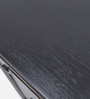 Oslo Teak Wood Console Table In Black Finish