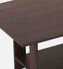 Osnale Rectangular Shape Coffee Table in Wenge Finish