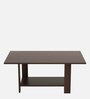 Osnale Rectangular Shape Coffee Table in Wenge Finish