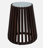 Ostrava Sheesham Wood Side Table In Mahogany Finish