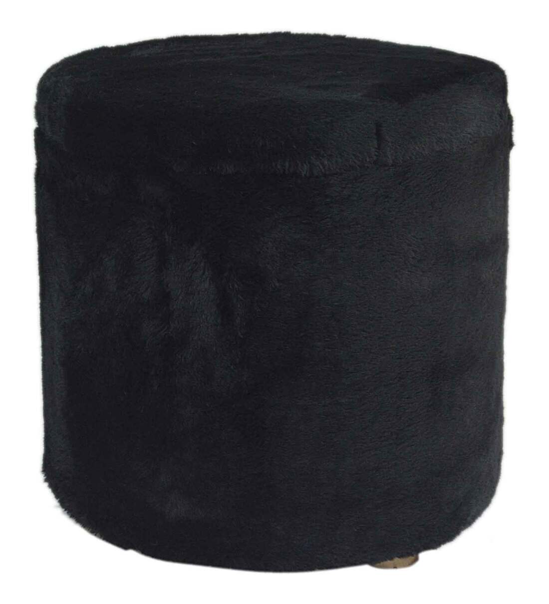 Buy Ottoman With Storage In Black Colour By Comfidelitas Online