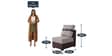 Ottawa 3 Seater RHS Sectional Sofa in Beige & Brown Colour