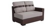Ottawa 3 Seater RHS Sectional Sofa in Beige & Brown Colour